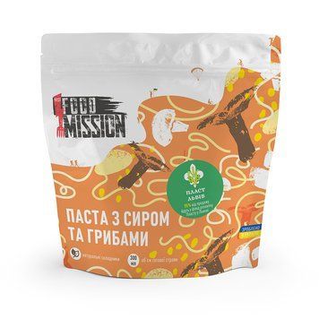 Паста з сиром та грибами | !FEST FOOD MISSION 4820260630719 фото