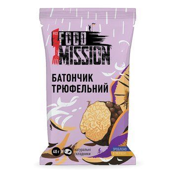 Батончик трюфельний | !FEST FOOD MISSION 4820260630801 фото