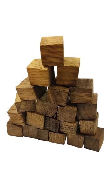 Кубики дубові Fine Spirit MEDIUM середня прожарка (50г) КД-Medium фото