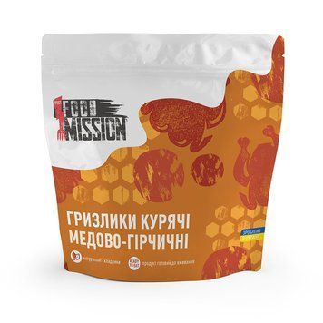Гризлики курячі медово-гірчичні | !FEST FOOD MISSION 4820260630498 фото