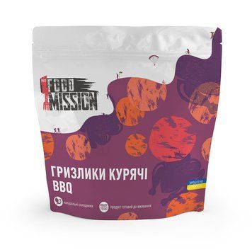 Гризлики курячі BBQ | !FEST FOOD MISSION 4820260630504 фото